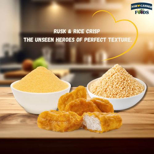 How Rusk & Rice Crisp Improve Texture and Stability in Processed Foods