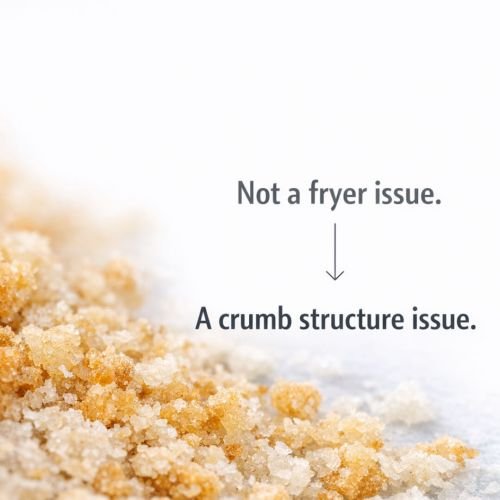 Breadcrumb Blow-Off in Poultry Products