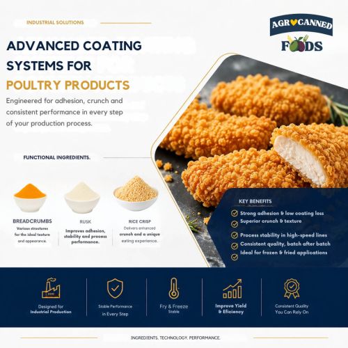 How to Improve Coating Adhesion and Crispiness in Fried Chicken Products
